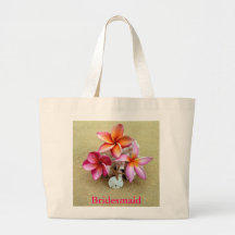 La bolsa de asas de la dama de honor para el boda 