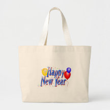 La bolsa de asas de la Feliz Año Nuevo
