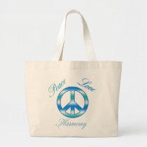 La bolsa de asas de la paz, del amor y de la armon bolsas