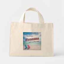 La bolsa de asas de la playa de la Florida