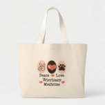 La bolsa de asas de la veterinaría del amor de la 