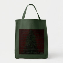 La bolsa de asas de las Felices Navidad