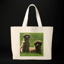 La bolsa de asas de los perros perdigueros de oro bolsas