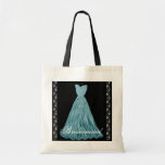 La bolsa de asas del algodón del vestido de la dam