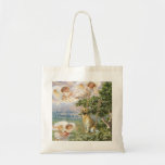 La bolsa de asas del ángel del golden retriever