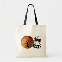 La bolsa de asas del baloncesto de los lanceros
