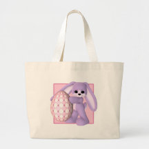 La bolsa de asas del conejito de pascua