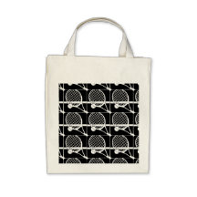 La bolsa de asas del diseño del tenis