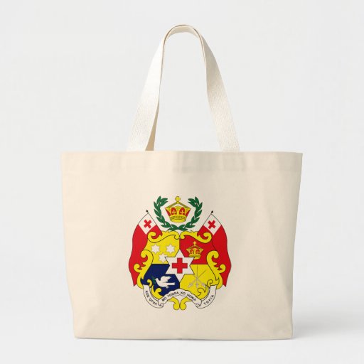 La bolsa de asas del escudo de armas de Tonga