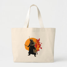 La bolsa de asas del guerrero del samurai