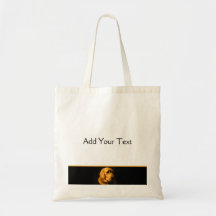 La bolsa de asas del retrato del golden retriever