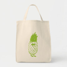 La bolsa de asas del ultramarinos de la piña