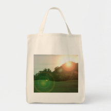 La bolsa de asas del ultramarinos verde del golf