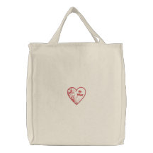 La bolsa de asas embellecida personalizable del co