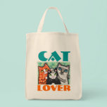 La bolsa de asas felina del gatito del amante del  bolsas