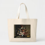 La bolsa de asas floral de la bella arte