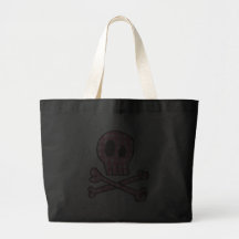 La bolsa de asas rosada del pirata de la guinga