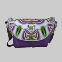 La bolsa de mensajero abstracta artística del cale bolsas messenger