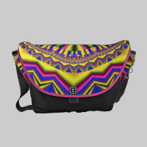La bolsa de mensajero abstracta artística moderna bolsas messenger