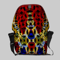 La bolsa de mensajero abstracta de la bella arte bolsas messenger
