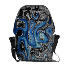 La bolsa de mensajero abstracta de la brisa del in bolsas de mensajería