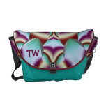 La bolsa de mensajero abstracta radial de moda con bolsa de mensajería