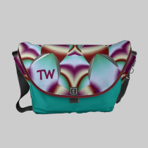 La bolsa de mensajero abstracta radial de moda con bolsas messenger