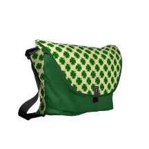 La bolsa de mensajero afortunada irlandesa del car bolsa de mensajeria 