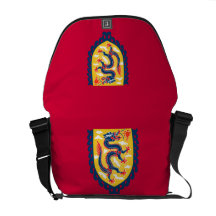 La bolsa de mensajero china del carrito del dragón bolsa de mensajeria 