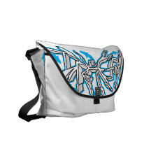 La bolsa de mensajero (ciánica) de la marfil de Dr Bolsas De Mensajería