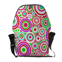 La bolsa de mensajero colorida del carrito de los  bolsa messenger