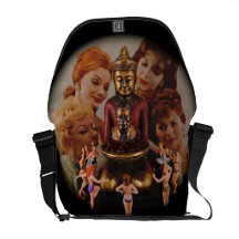 La bolsa de mensajero de la adoración de ídolo bolsa messenger