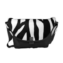 La bolsa de mensajero de la cebra bolsa messenger