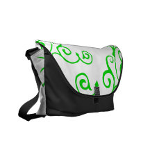 La bolsa de mensajero de la marfil del cirro (cal) bolsa messenger