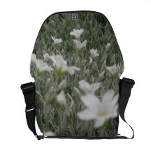 La bolsa de mensajero de la naturaleza de la flor  bolsas de mensajeria