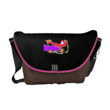 la bolsa de mensajero de la princesa de la flor bolsas messenger