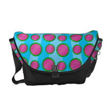 La bolsa de mensajero de la sandía bolsa messenger