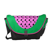 La bolsa de mensajero de la sandía bolsa de mensajería