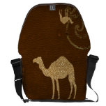 La bolsa de mensajero de la silueta del camello bolsa de mensajeria 