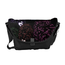 La bolsa de mensajero de los chicas del pelo bolsa de mensajería