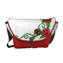 la bolsa de mensajero de los rosas de la escuela v bolsas de mensajeria