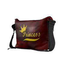 La bolsa de mensajero de princesa Rickshaw Bolsa De Mensajería