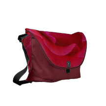 La bolsa de mensajero de ruborización del rosa roj bolsa messenger