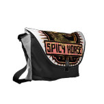 La bolsa de mensajero de Spicy Horse - oscuridad Bolsas Messenger