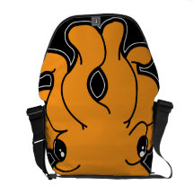 La bolsa de mensajero de Tako (naranja) Bolsa De Mensajería