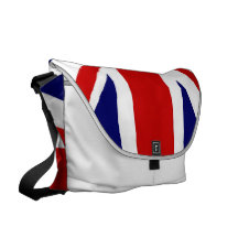 La bolsa de mensajero de Union Jack Bolsas Messenger