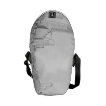 La bolsa de mensajero de Yarra Bolsas Messenger