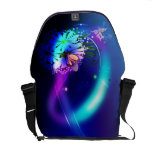 La bolsa de mensajero del arte abstracto 38 bolsas de mensajería