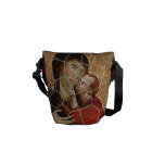 La bolsa de mensajero del arte del vintage de la V Bolsa De Mensajería