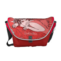 La bolsa de mensajero del carrito de Gothicchicz Bolsas De Mensajería